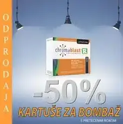 CHROMABLAST Ricoh 3110 black kartuše - 50%