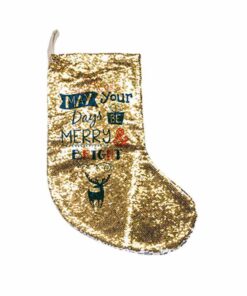 sequin_bozicna_nogavica_zlata_unikaten_potisk
