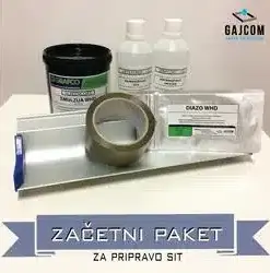 Začetni paket za pripravo sita