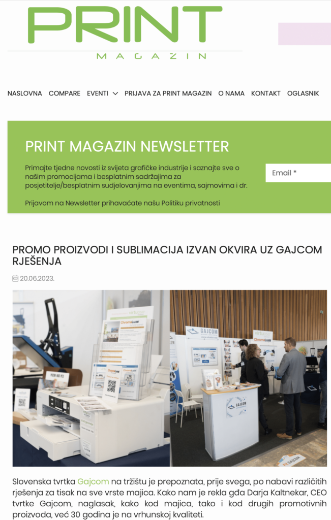 sublimacija zunaj okvirjev