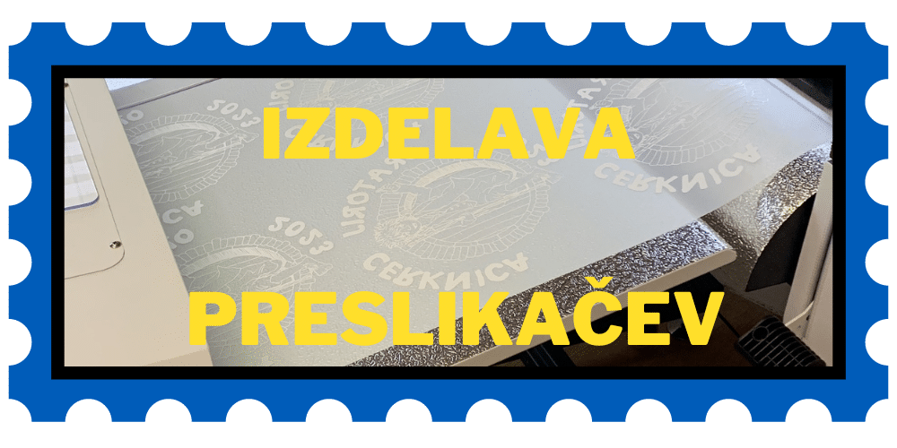 IZDELAVA PRESLIKACEV