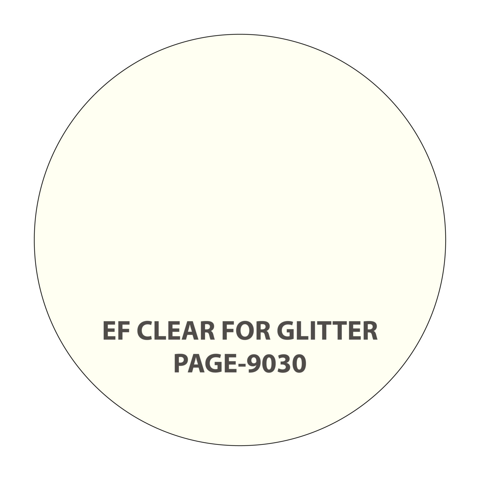 EF CLEAR FOR GLITTER